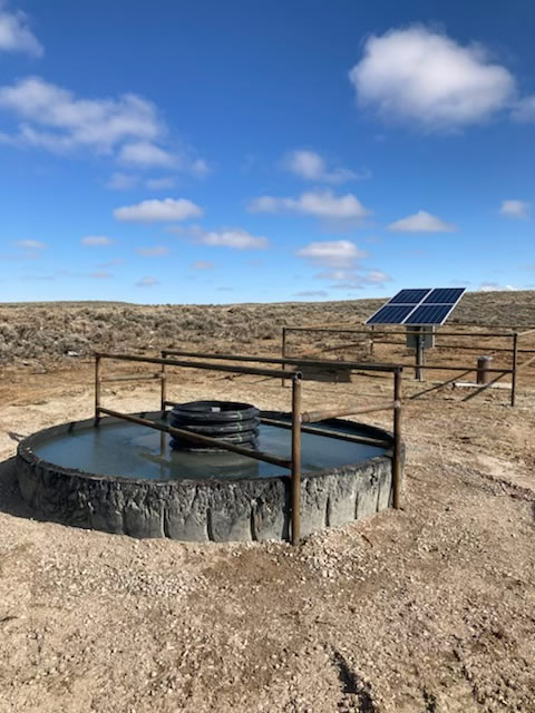 Livestock Well With Solar